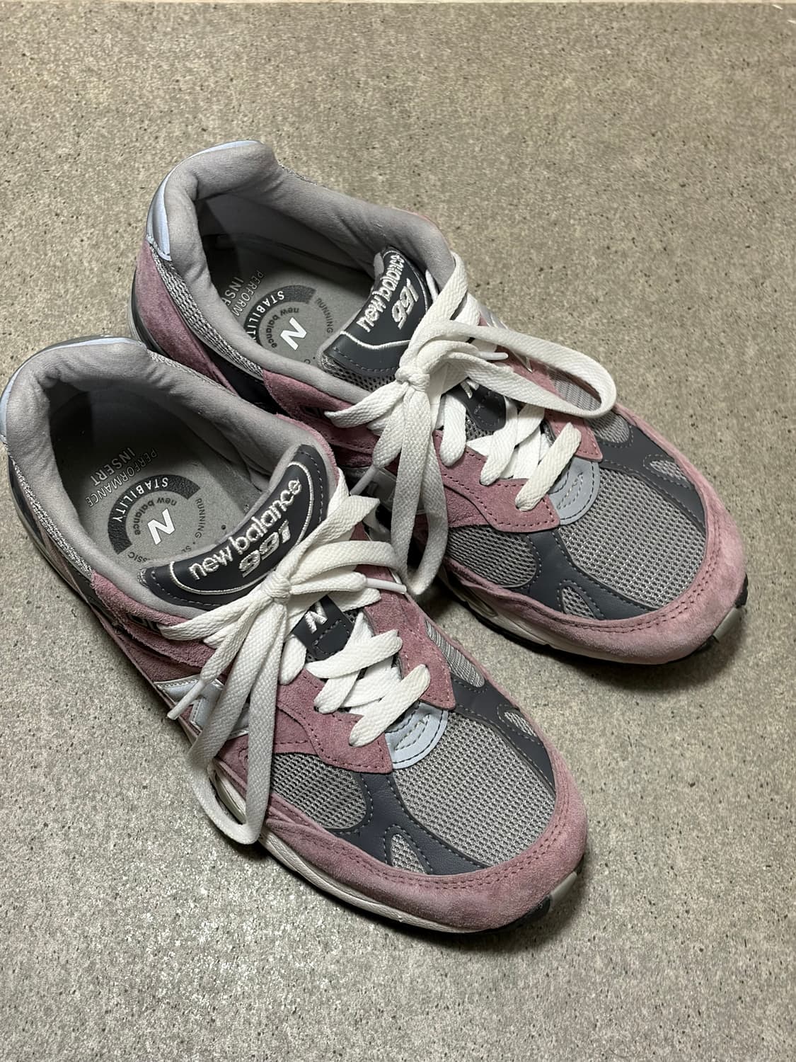 뉴발 991 핑크그레이 260 상품이미지1