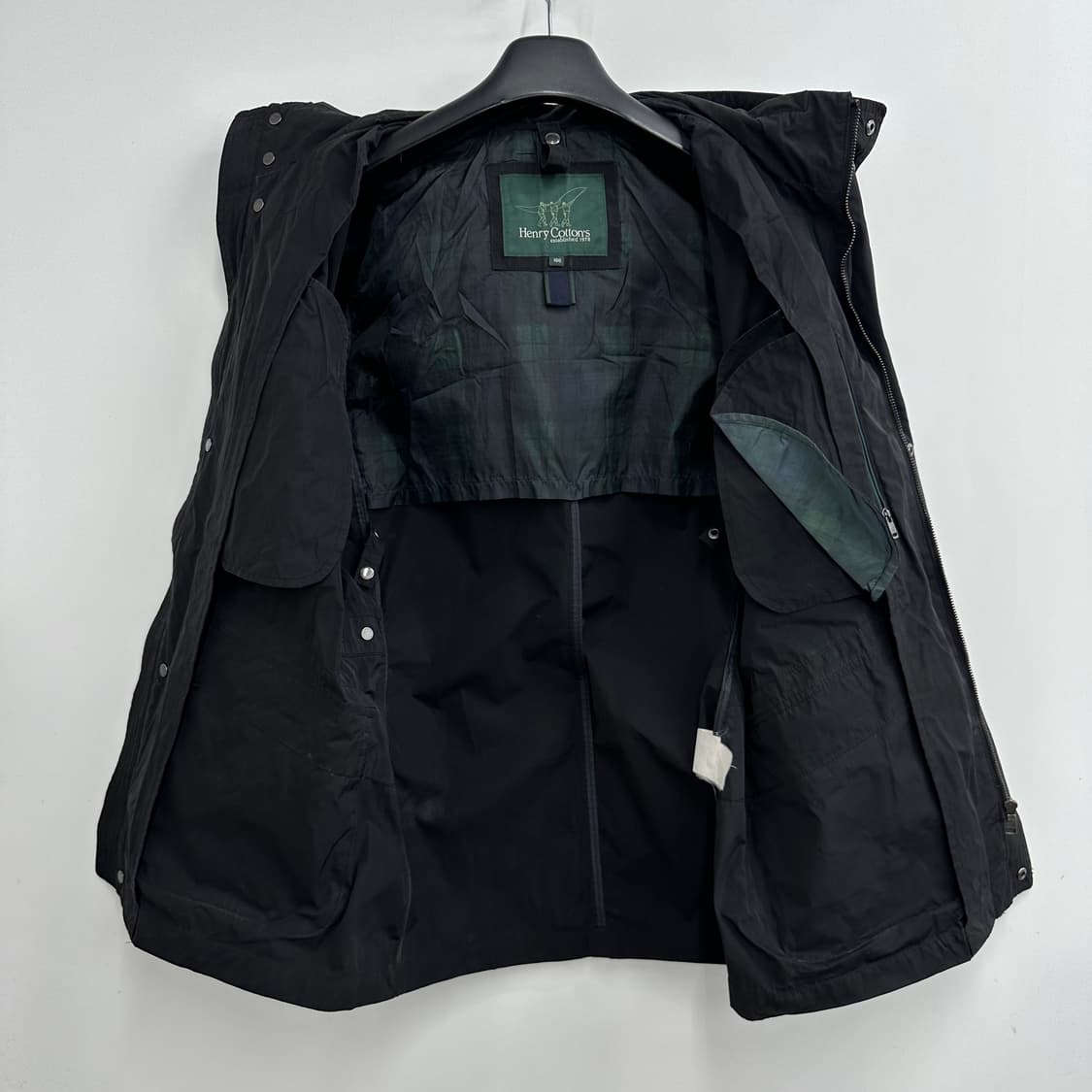 100 헨리코튼 남자 바람막이 자켓 상품이미지3