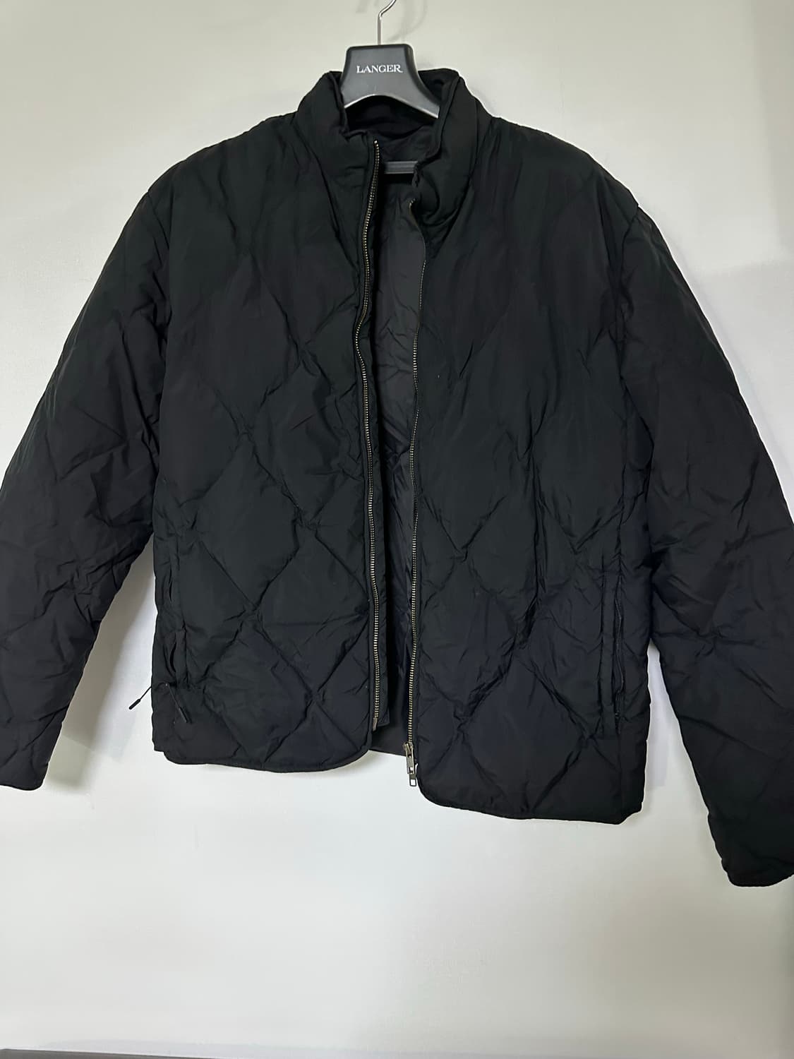 Concepts 1 One 블랙 퀼팅 자켓 상품이미지1