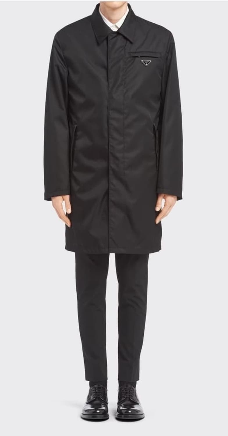 [52] 프라다 삼각로고 리나일론 레인코트 레인자켓 상품이미지3