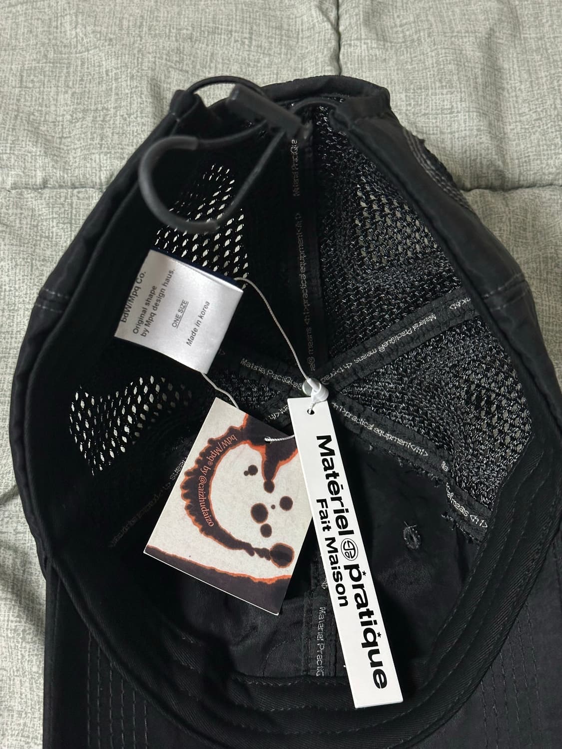 MPQ 볼캡 mpq hom (M)emade-tech cap 상품이미지4