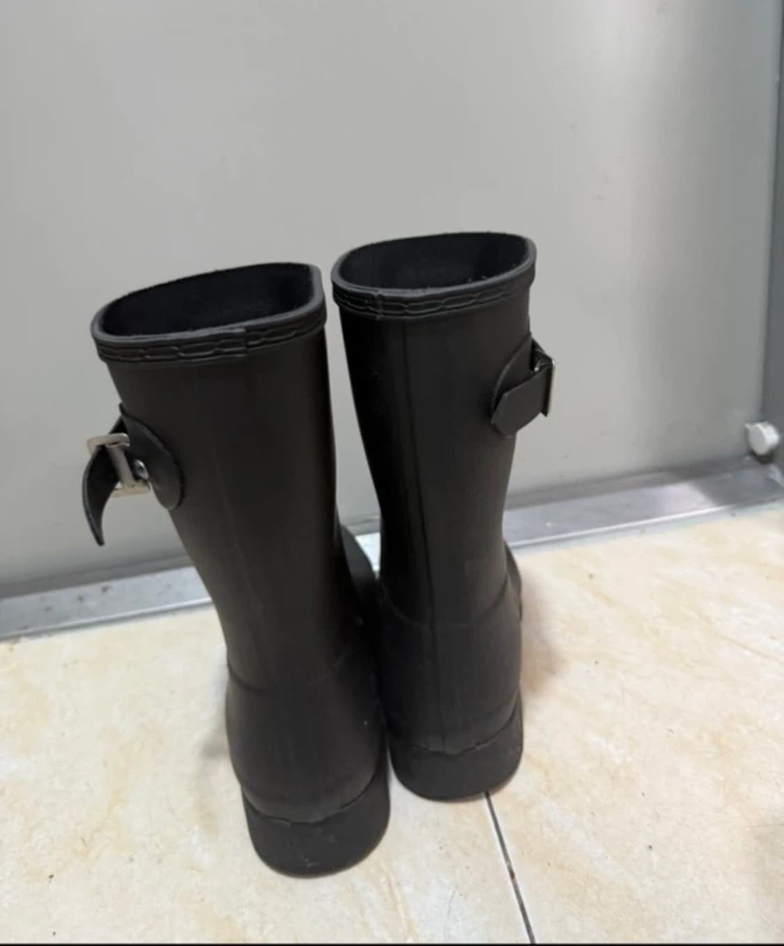 헌터 레인부츠 블랙 240 상품이미지2