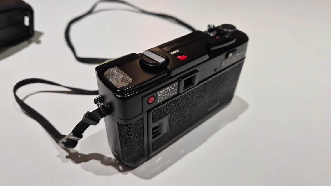 작례O 목측식의 근본 후지카 플래시 데이트 필름카메라 빈티지 필카 가방  상품이미지8