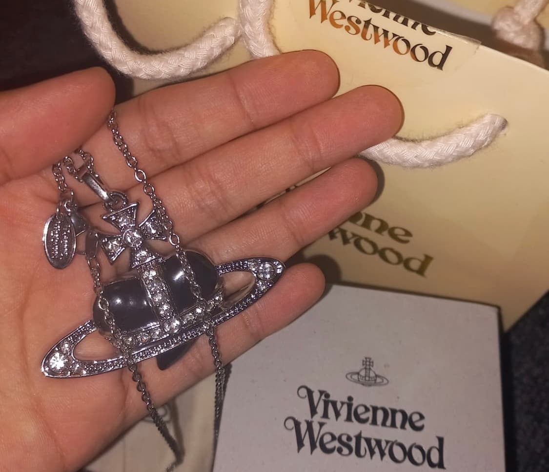 비비안웨스트우드 아카이브 아카이브 빅 리얼 디아망떼 팬던트 목걸이 상품이미지7