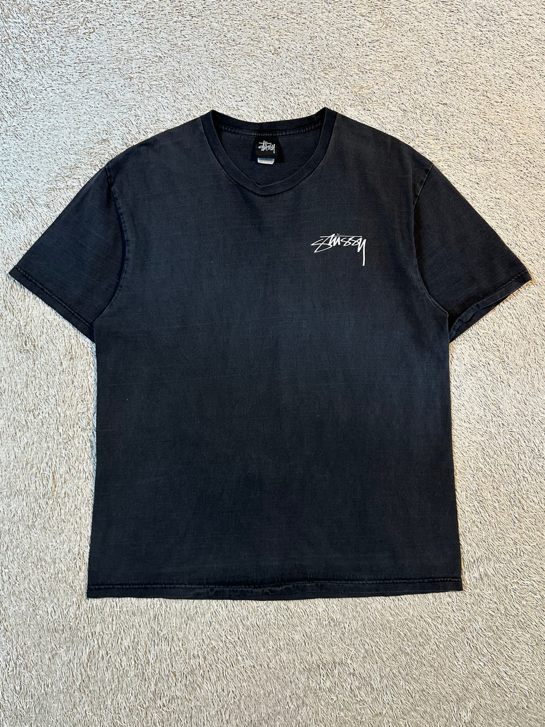 희귀) 스투시 STUSSY 사무라이 반팔 티셔츠 차콜 상품이미지2