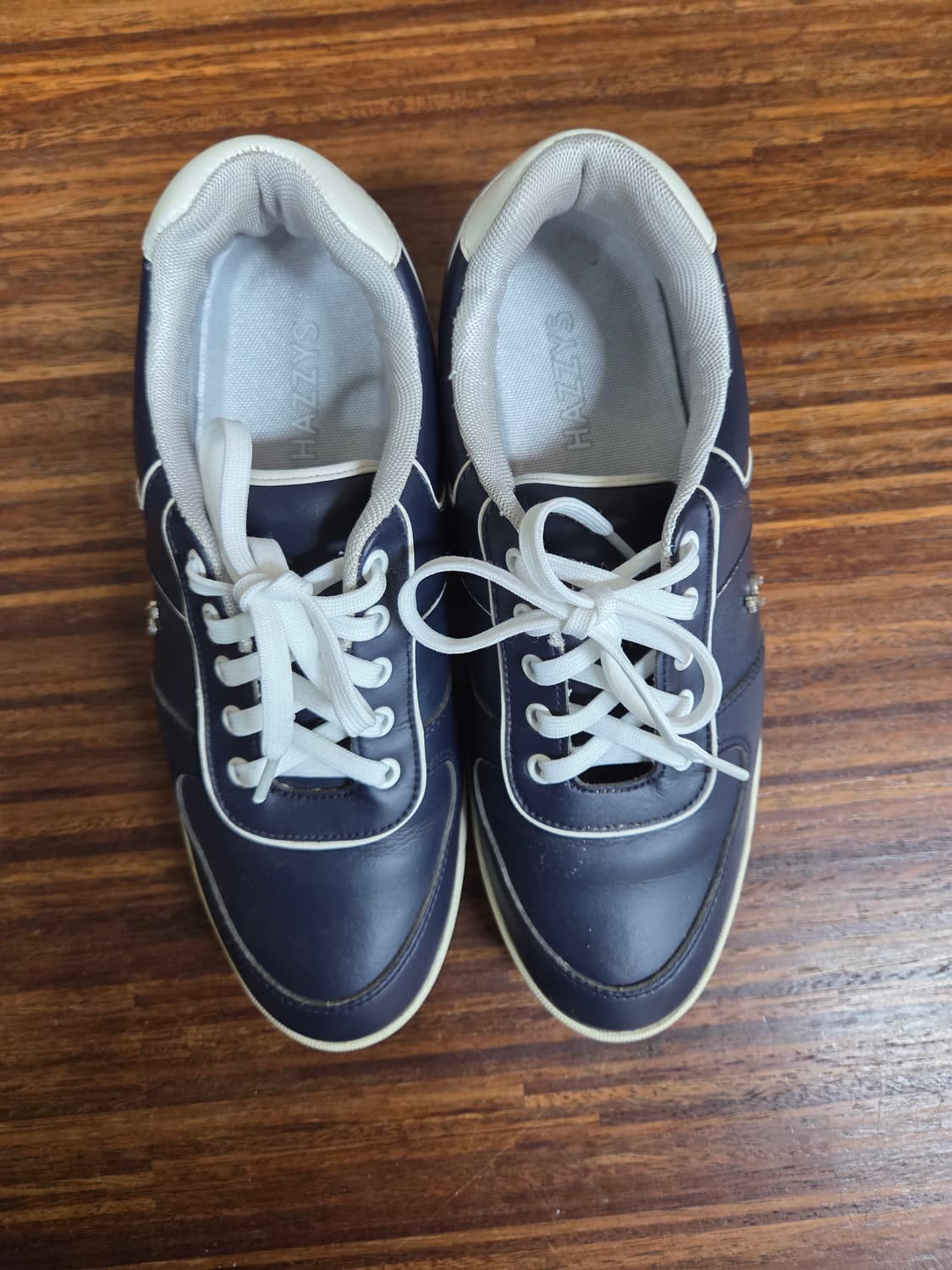 헤지스 가죽 스니커즈 240 상품이미지3