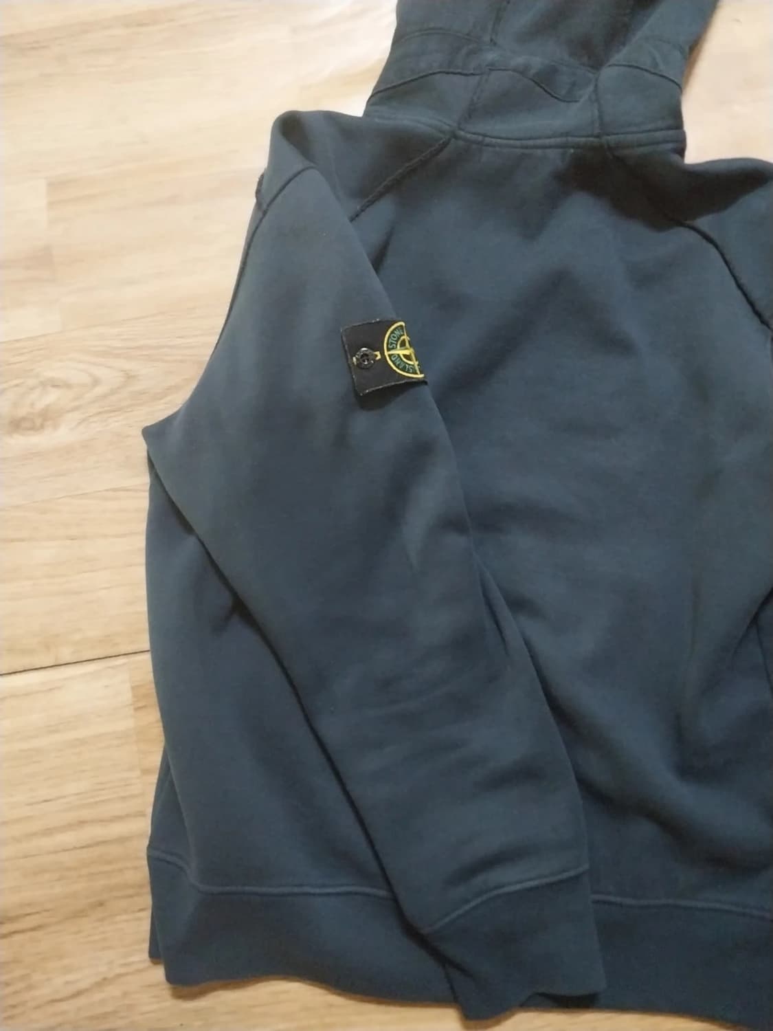 스톤 아일랜드 네이비 후드집업 S 상품이미지5