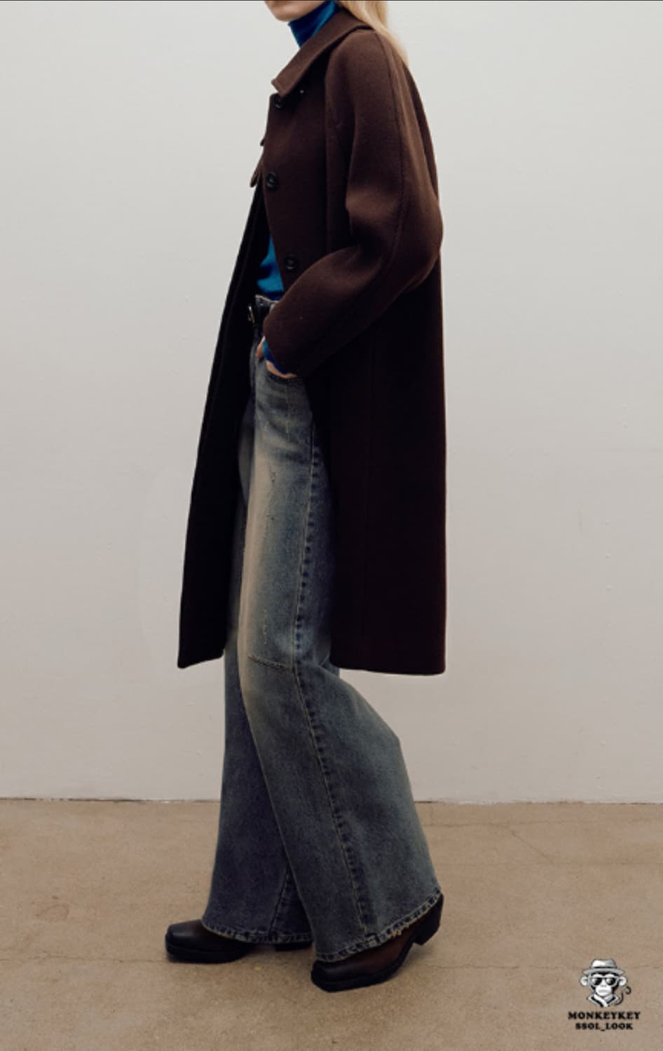 레이브 라글란 울코드 다크브라운 [OS] 상품이미지5