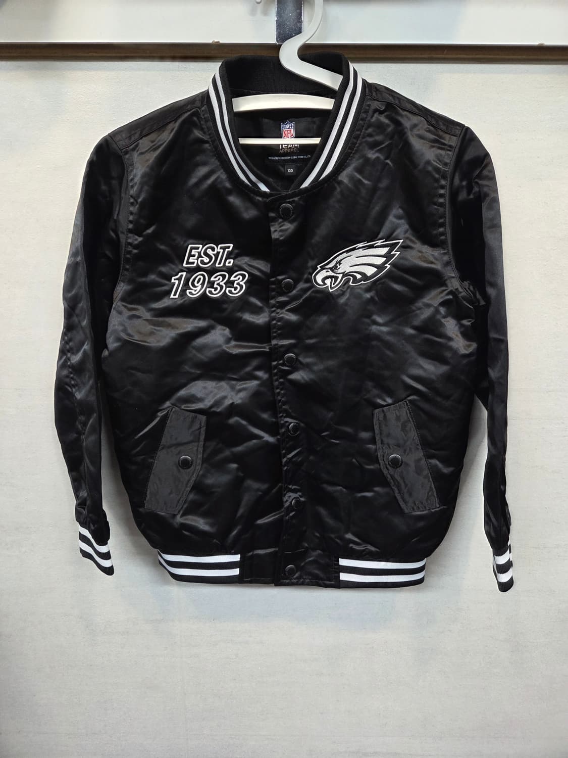 Nfl 키즈 필라델피아 이글스 바시티 자켓 130 6세 상품이미지1