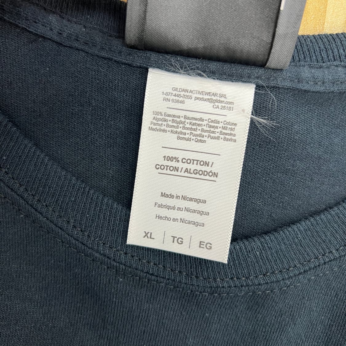 BPM 빈티지 블랙 레터링 맨투맨 XL 상품이미지8