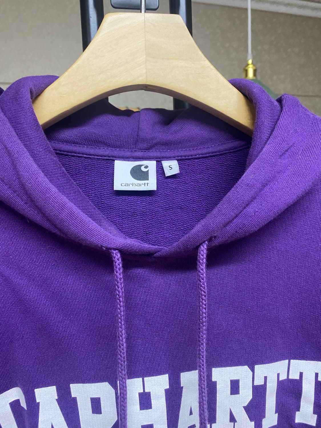 칼하트 퍼플 후드티  상품이미지4