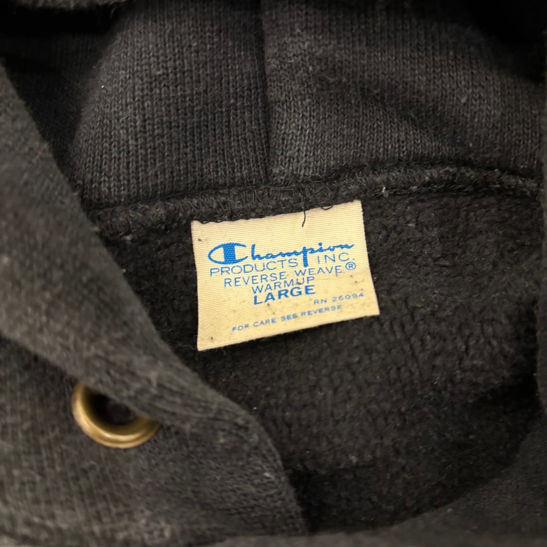 챔피온 리버스위브 스몰로고 후드티 상품이미지3