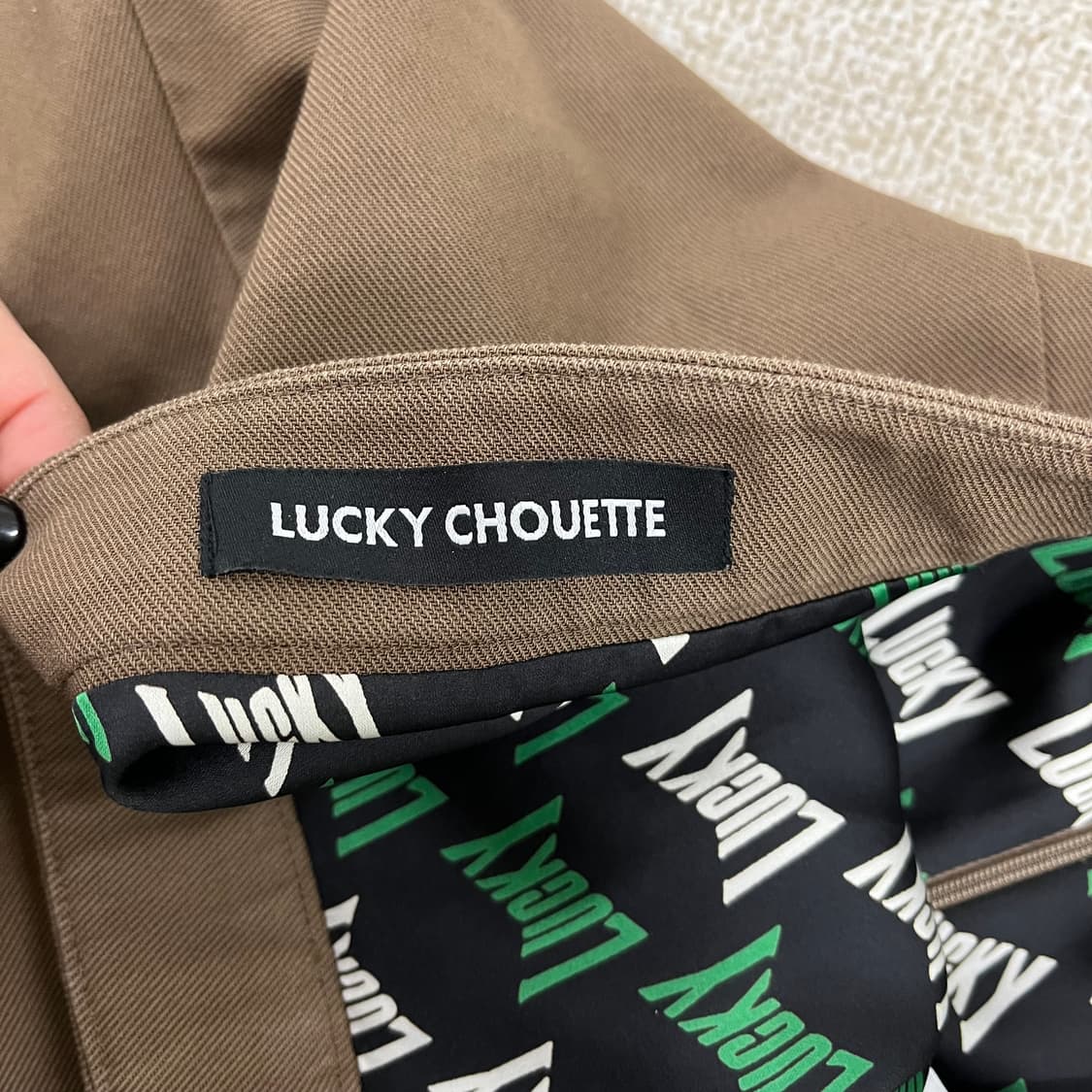 38 럭키슈에뜨 플리츠 스커트 치마 0203M2 상품이미지3