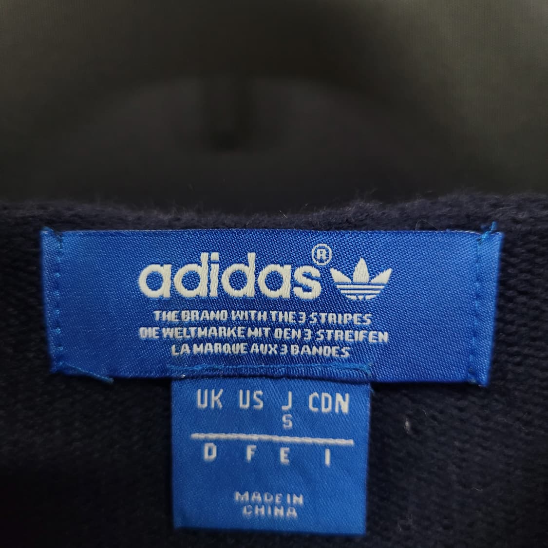 아디다스 불꽃 파이어버드 빅로고 후드 니트 상품이미지5