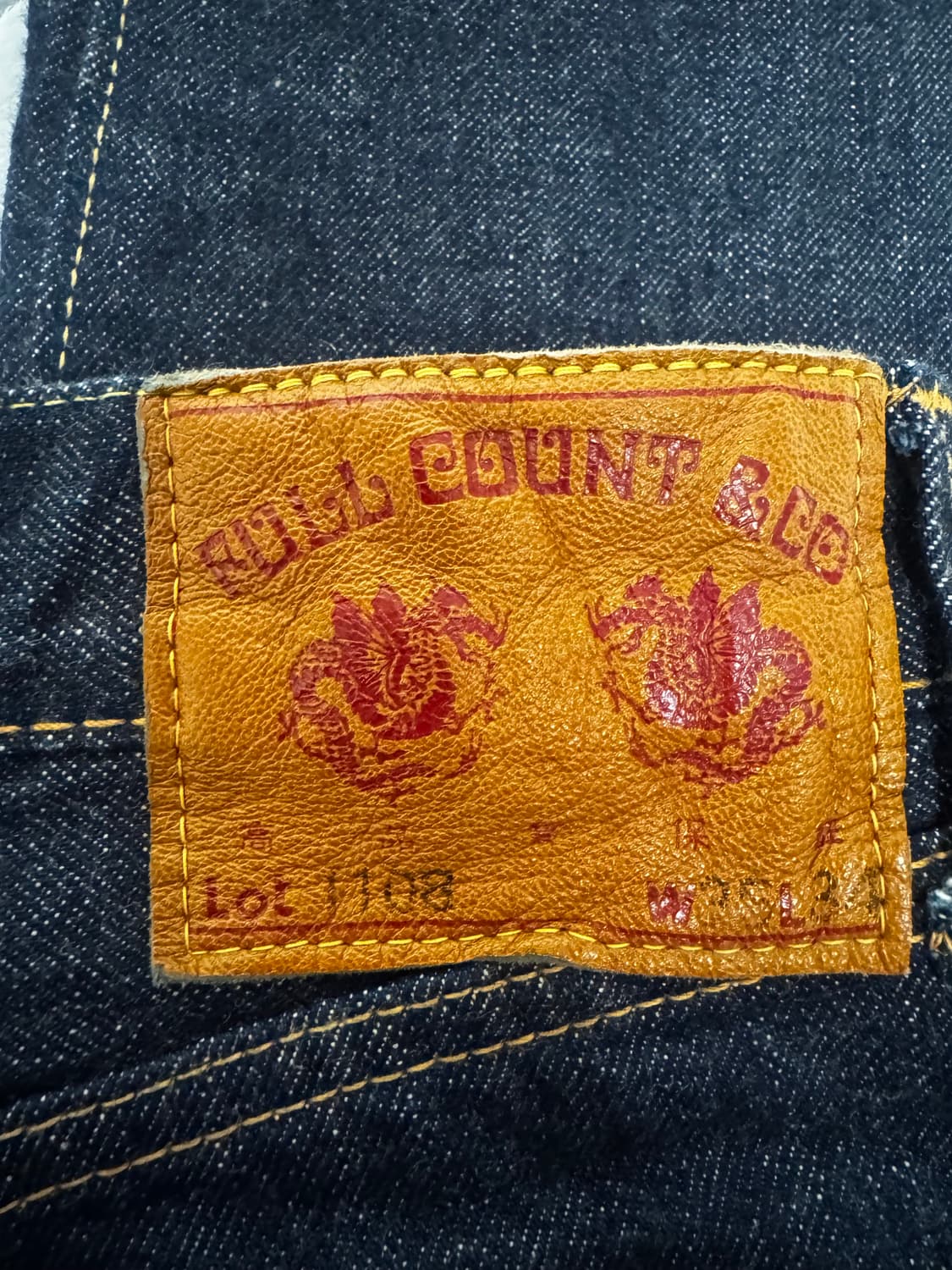 [35] 풀카운트 1108W 데님 상품이미지2