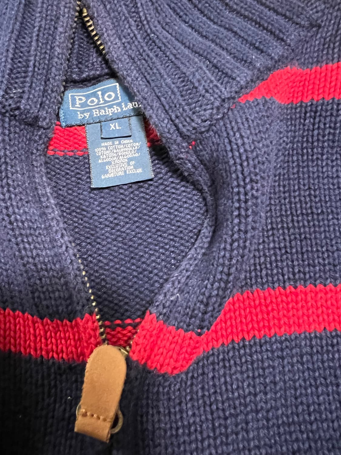 폴로 니트집업 상품이미지2