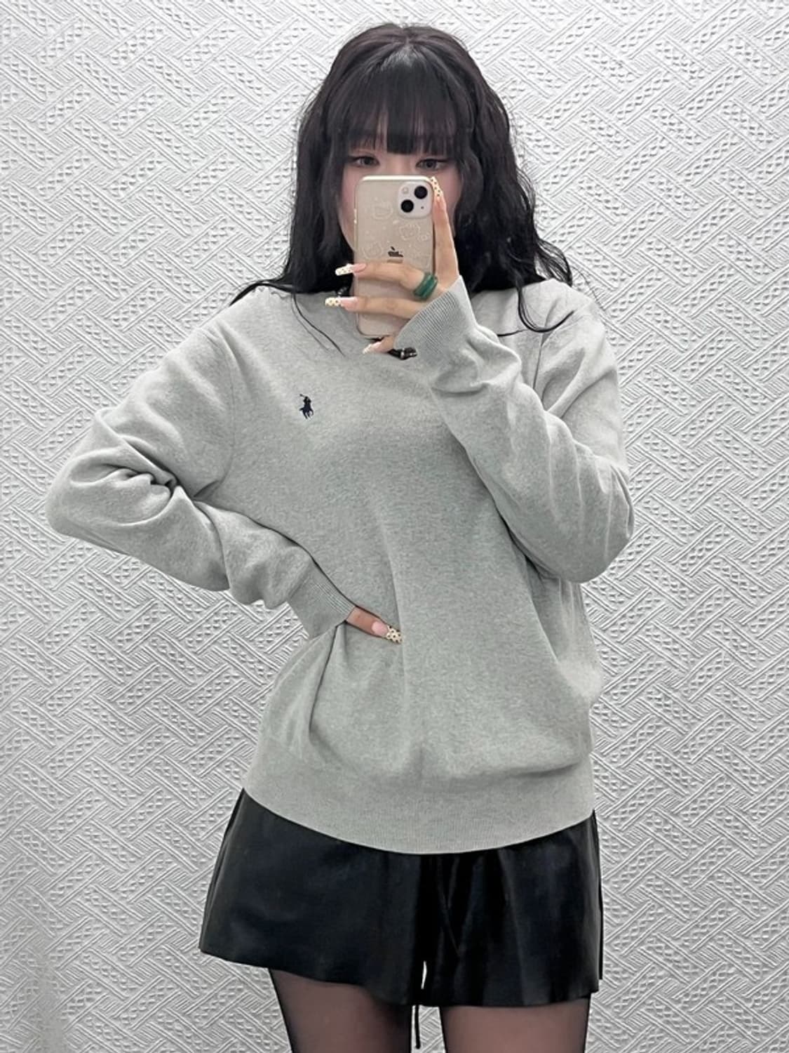 폴로 랄프로렌 모던 캐주얼 레트로 빈티지 니트 M C09976 상품이미지1