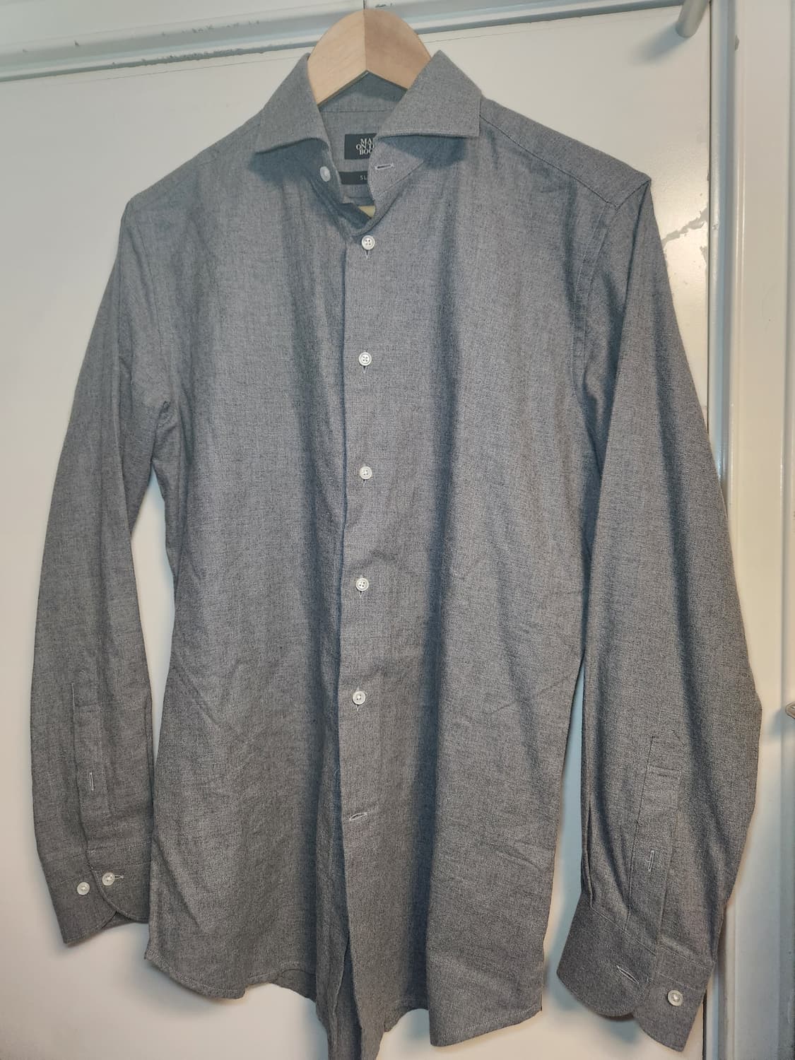 맨온더분 긴팔 코튼 셔츠 95~100정도 상품이미지1