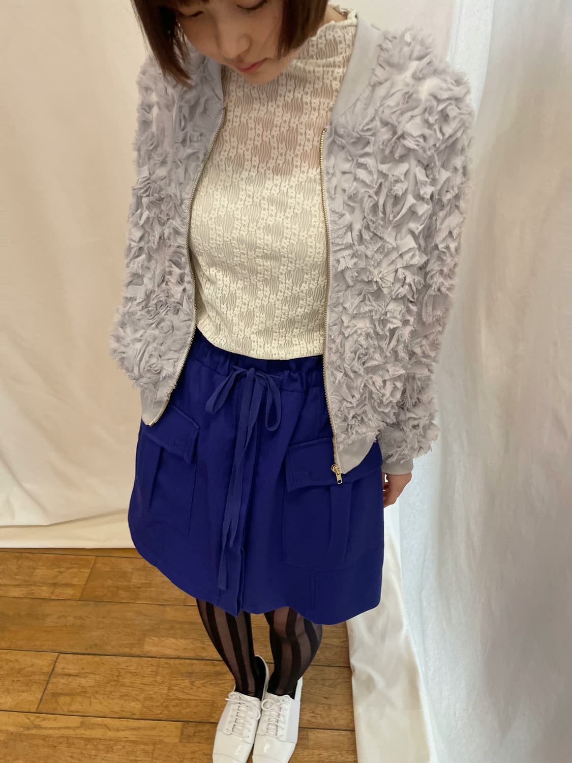 fringe bomber jacket 상품이미지2