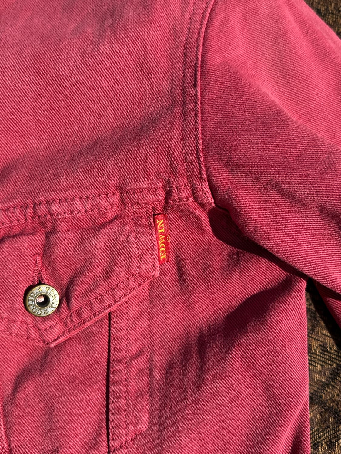 (M)에드윈 3rd 트러커 자켓 상품이미지3