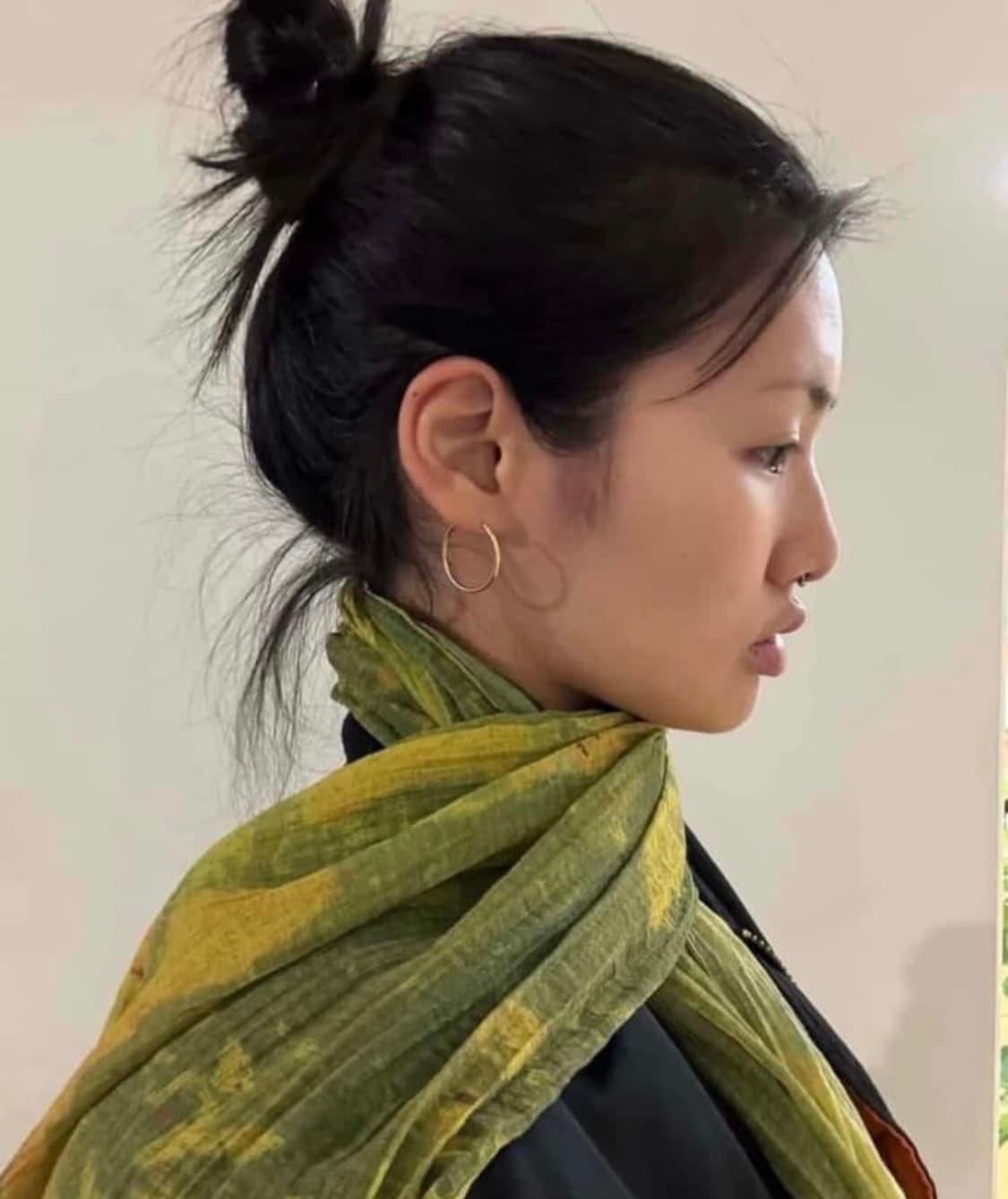 라이트 그린 lyte green 스카프 상품이미지1