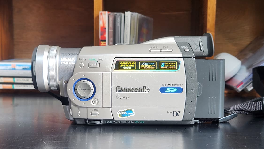 6mm 캠코더 파나소닉 NV-MX7 MiniDV 캠코더 상품이미지1