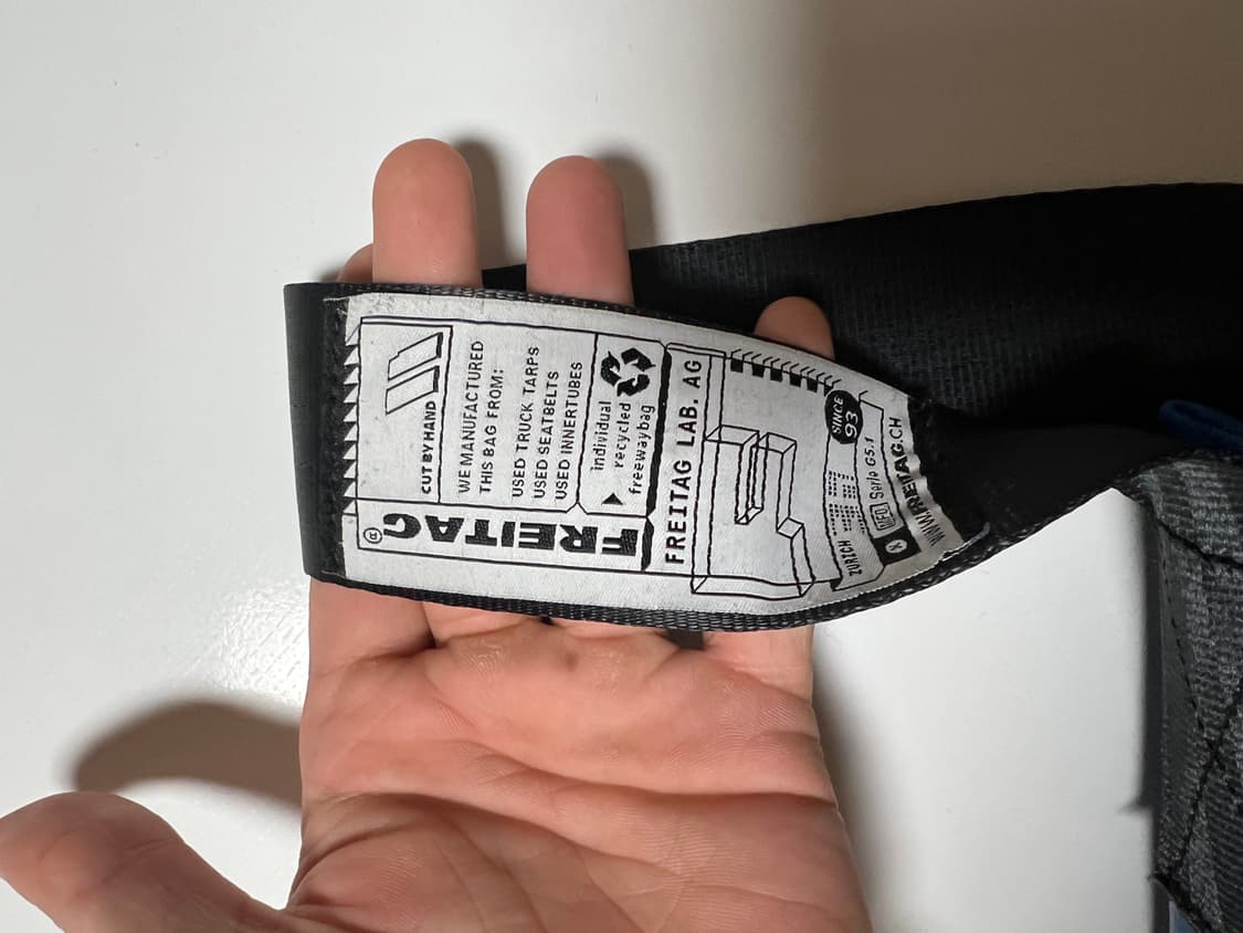 프라이탁 라씨 블루색상 팝니다 상품이미지5