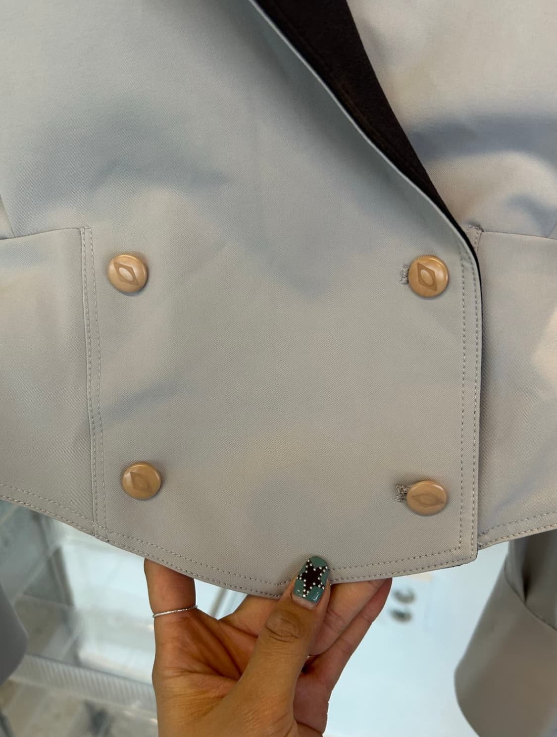 MISCHIEF 미스치프 케이프 후디 자켓 상품이미지4