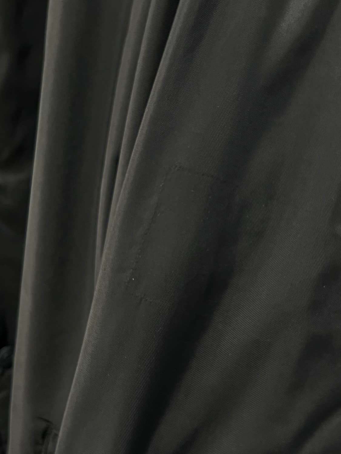 챔피온 올드스쿨 백로고 양털 벤치코트 돕바 블랙 상품이미지4