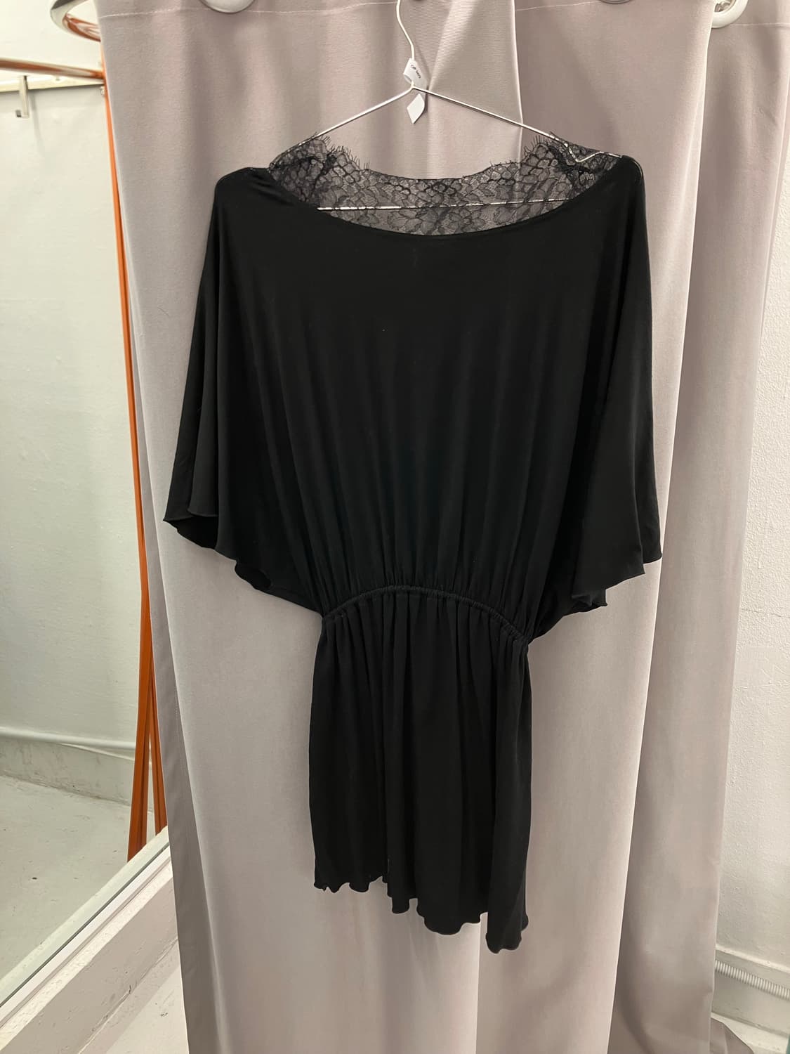 레이스 딥브이넥 원피스 상품이미지3