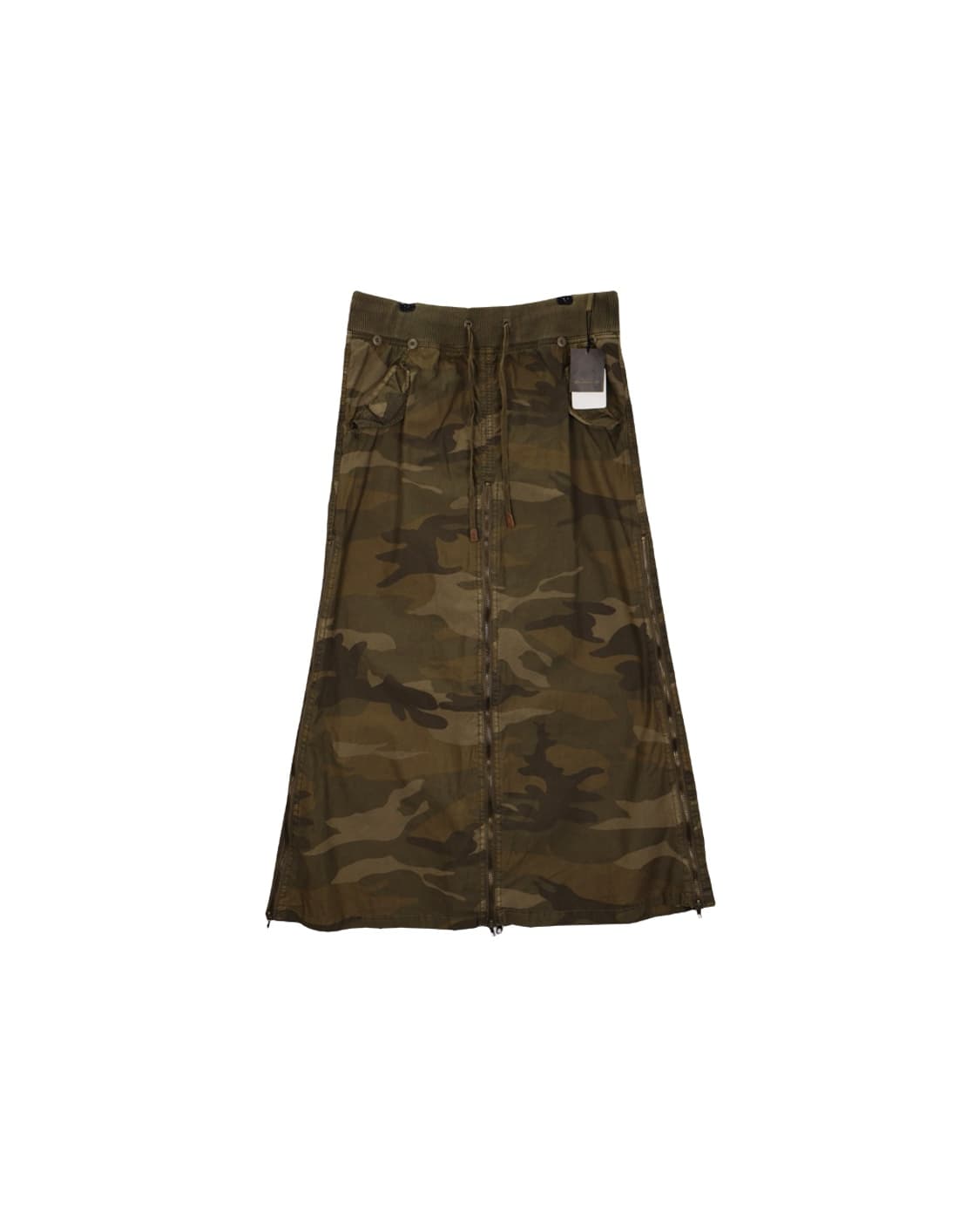 G.o.a Camo Detail Long Skirts 상품이미지5