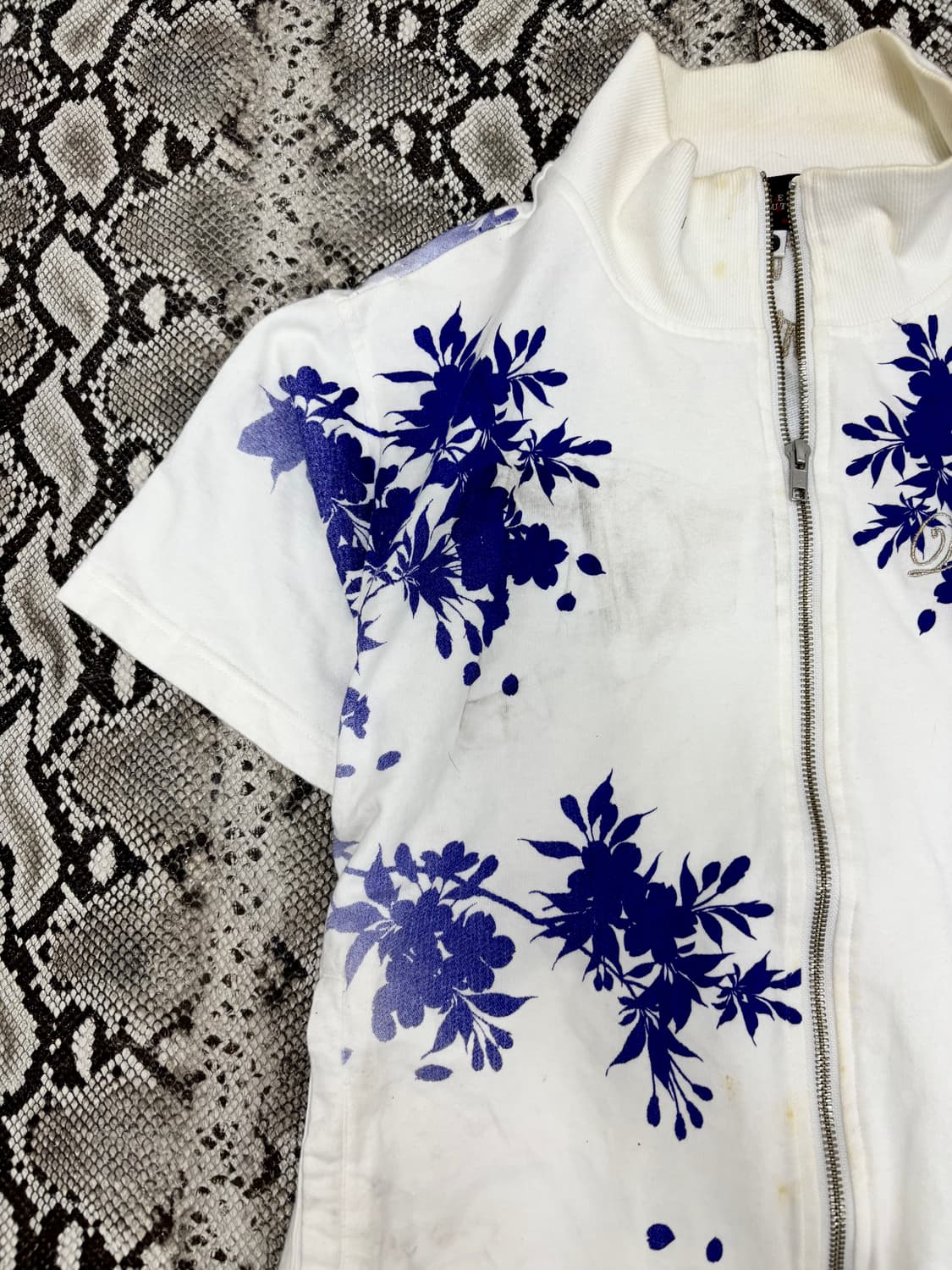 “Vintage” Oriental Back Print 1/2 Zip Up 상품이미지6