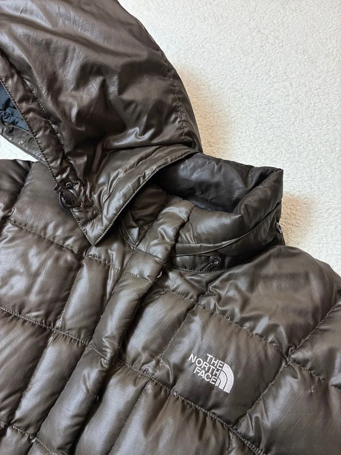 노스페이스 구스다운 600필 퀼팅 하프 패딩 PN6960 상품이미지5