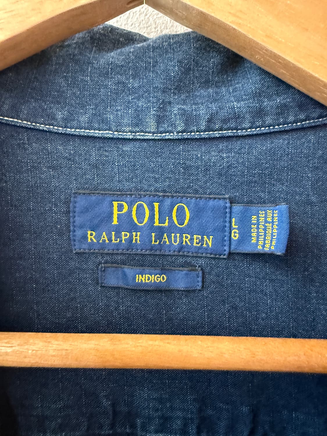 폴로랄프로렌 인디고 데님 정글퍼티그 자켓 L 상품이미지2