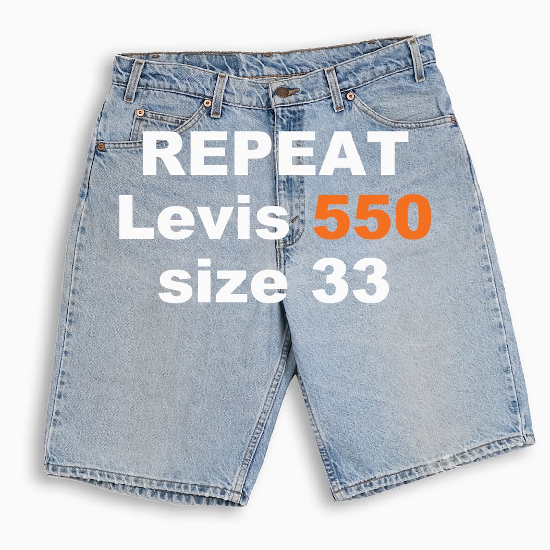 리바이스 550 오렌지탭 숏츠 90s 33 인치 OR5503482 상품이미지1