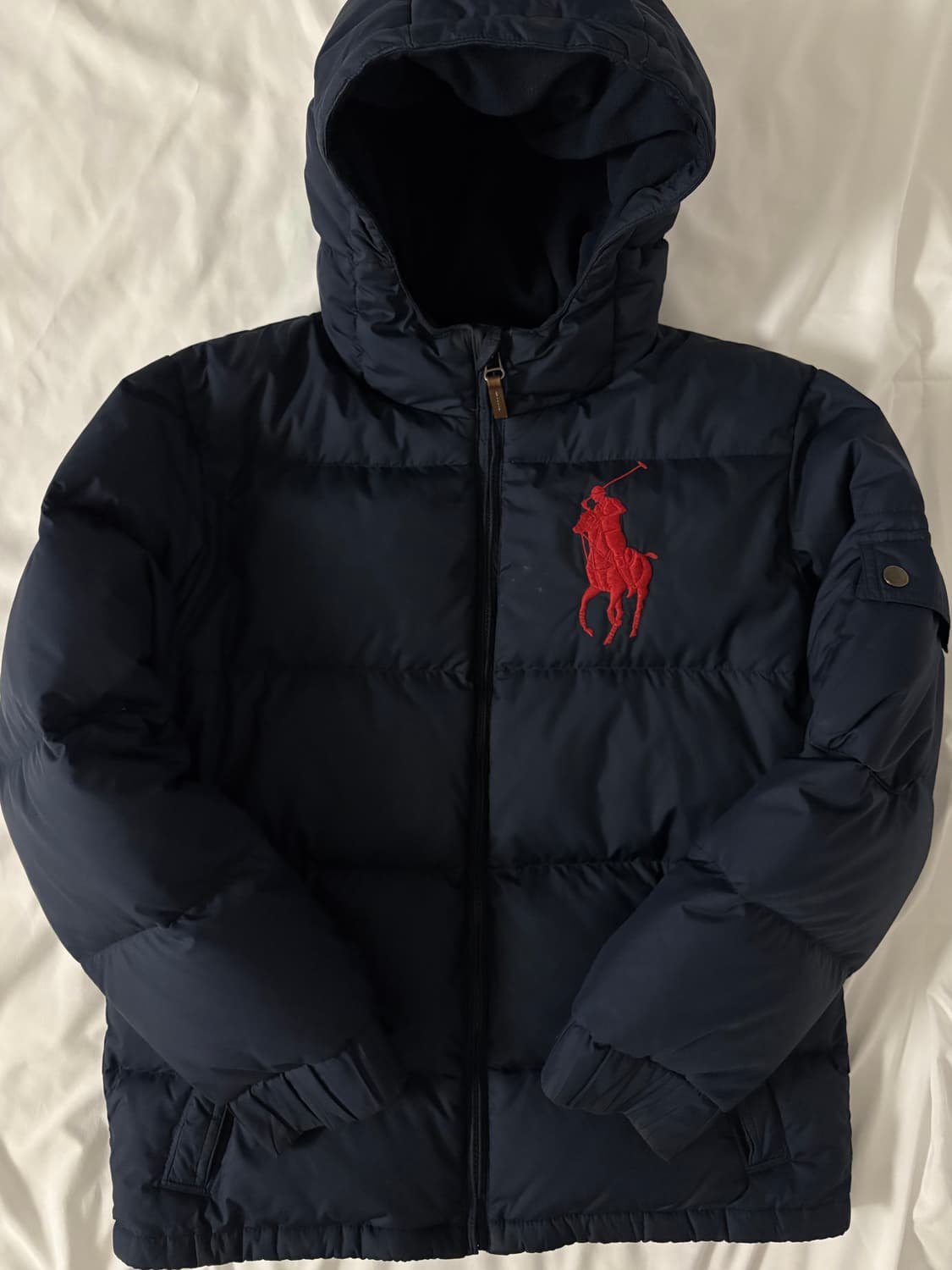 폴로 빅포니 패딩 네이비 상품이미지1