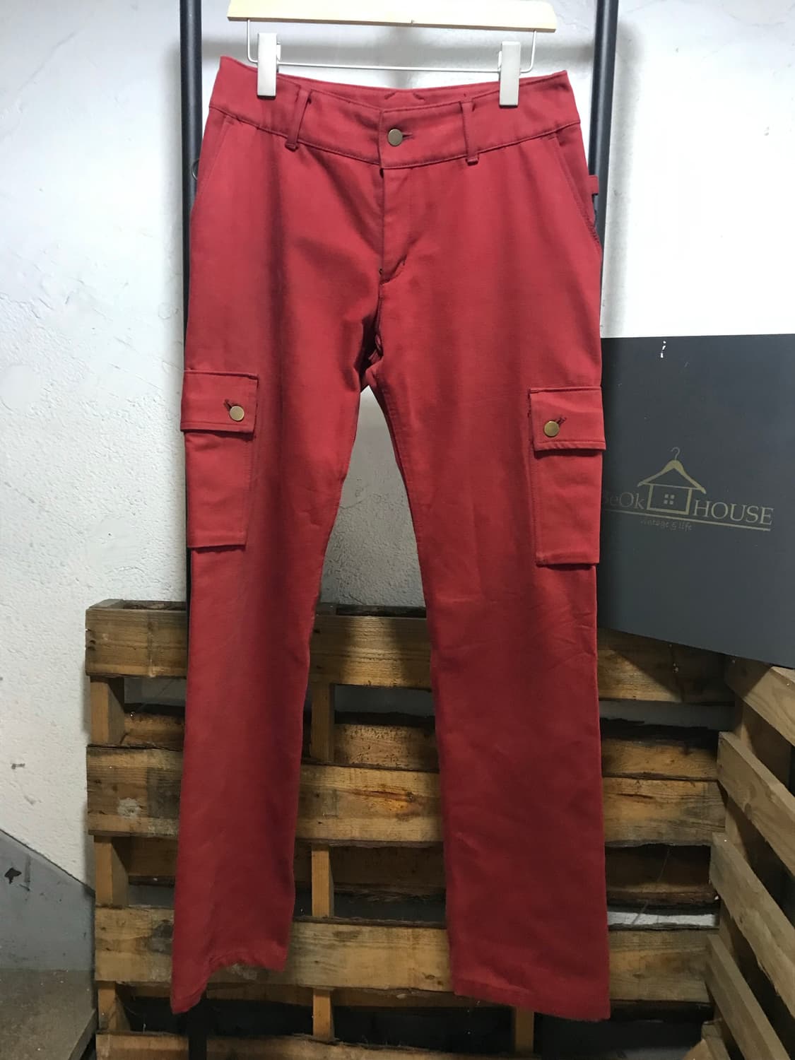 Beauty beast red pocket pants 상품이미지1