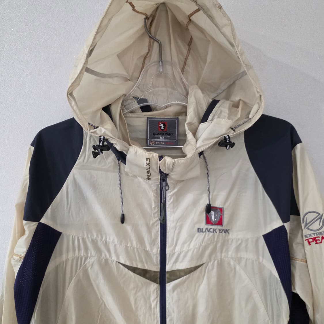 블랙야크 바람막이 점퍼 105 베이지 상품이미지5