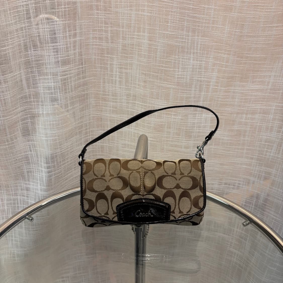 정품 코치 패브릭 미니 숄더백     상품이미지1