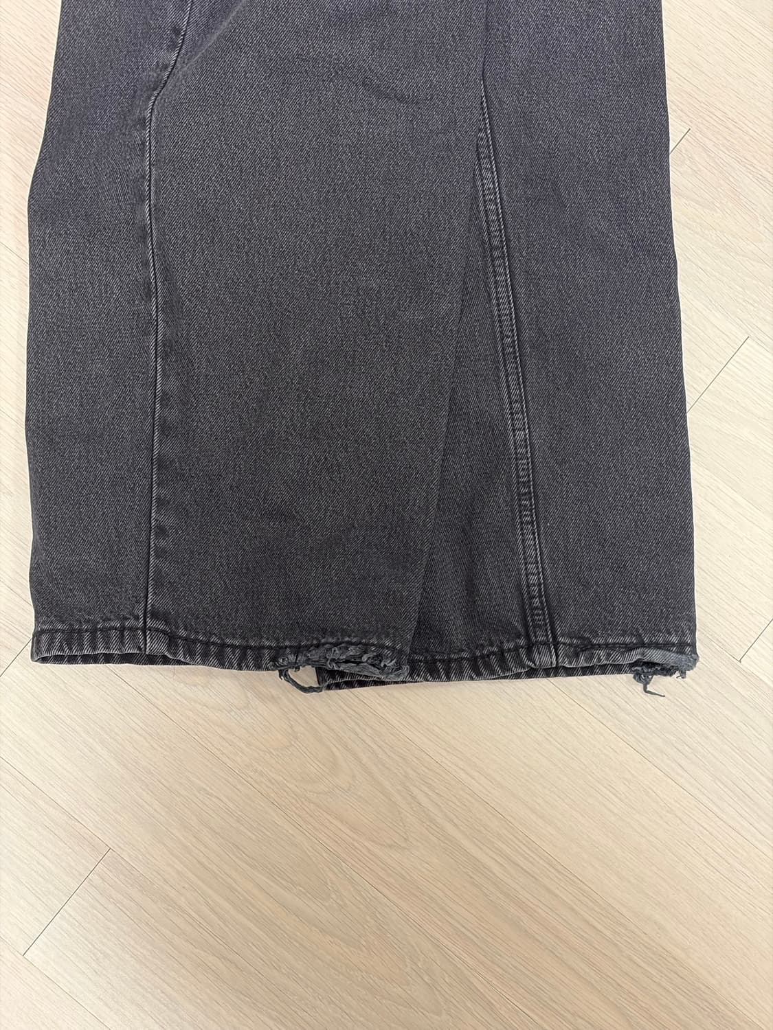 리바이스 578 흑청 32x32 사이즈 팝니다 상품이미지3