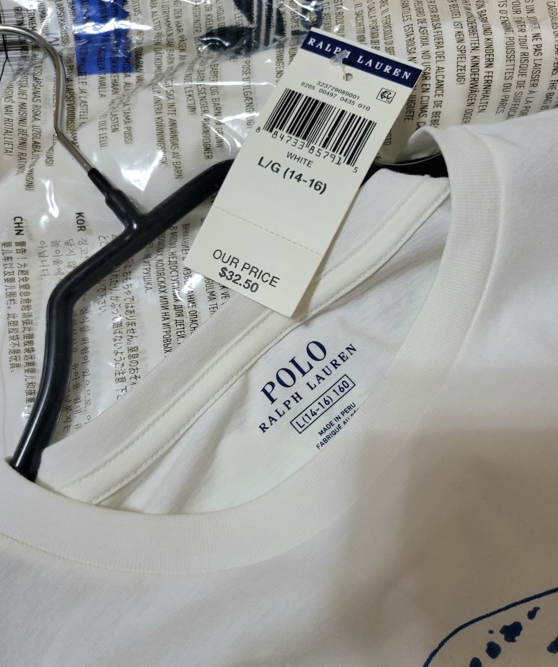 POLO 폴로 랄프로렌 베어 티셔츠 상품이미지3