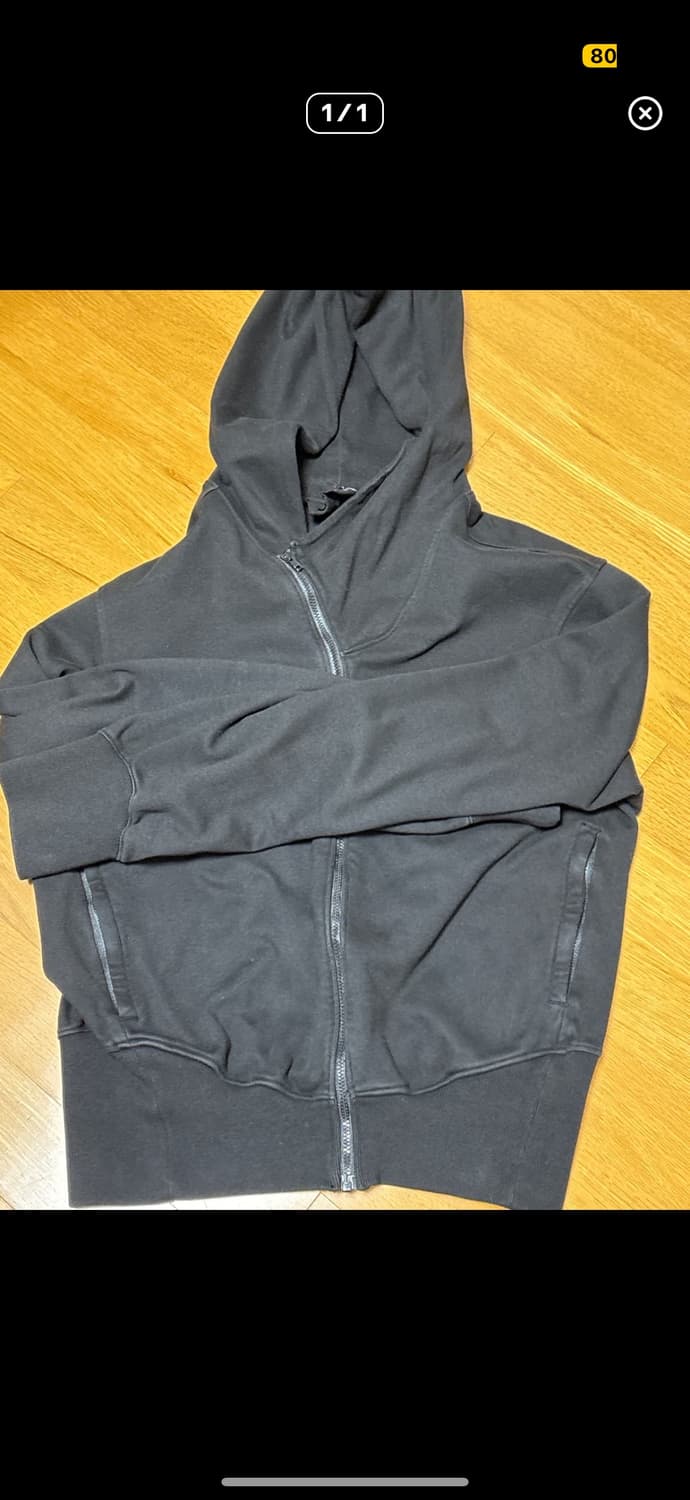 누마레 ee후드집업 블랙 m사이즈 상품이미지1