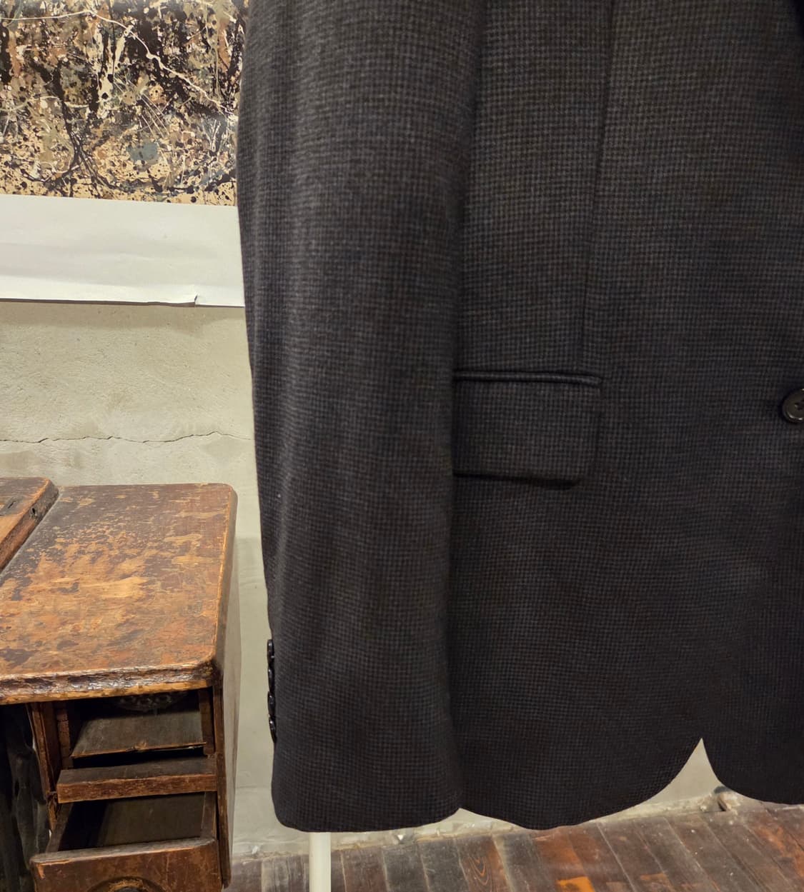 바니스뉴욕 이탈리아 메이드 트위드자켓 상품이미지5