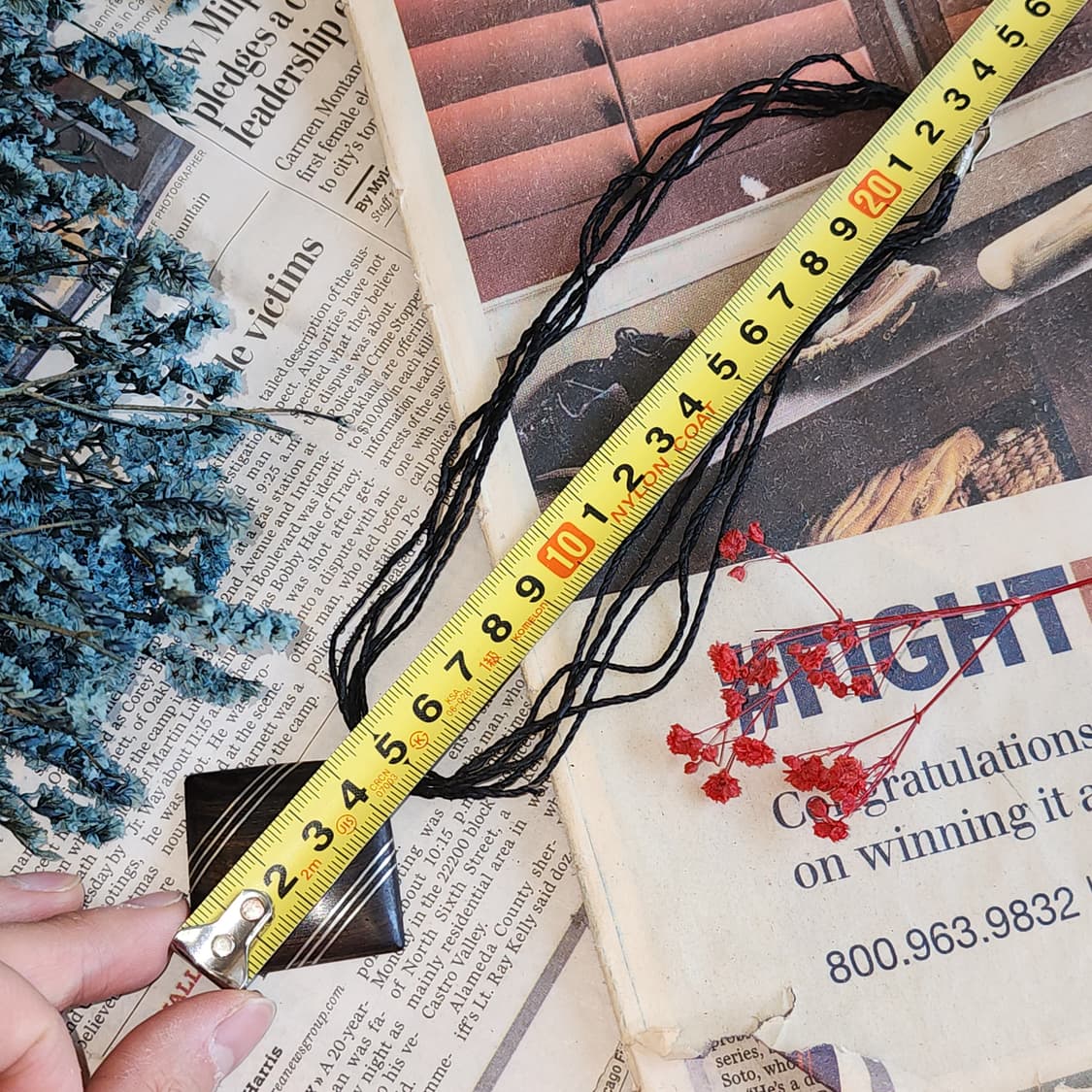 90s 프랑스 빈티지 쥬얼리 미스터리 심볼 보헤미안 빈티지 목걸이 상품이미지6