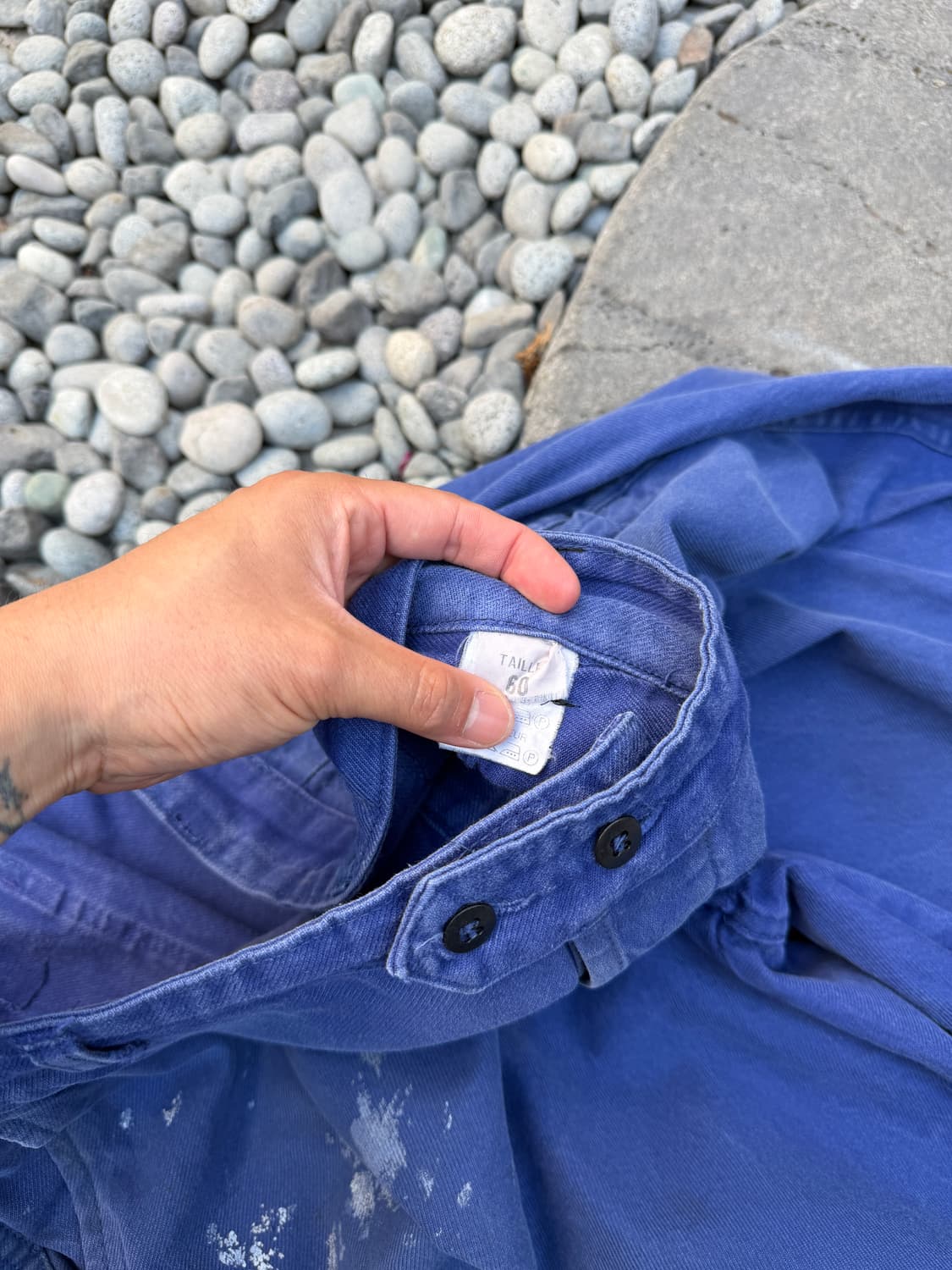 HARD FADED DISTRESSED 1970s 빈티지 프렌치워크팬츠 상품이미지7