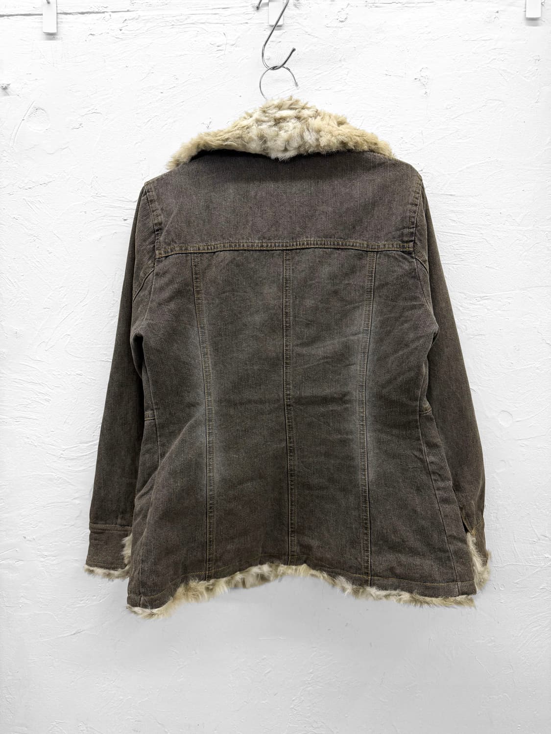 M-2 퍼 트리밍 데님 자켓 상품이미지6