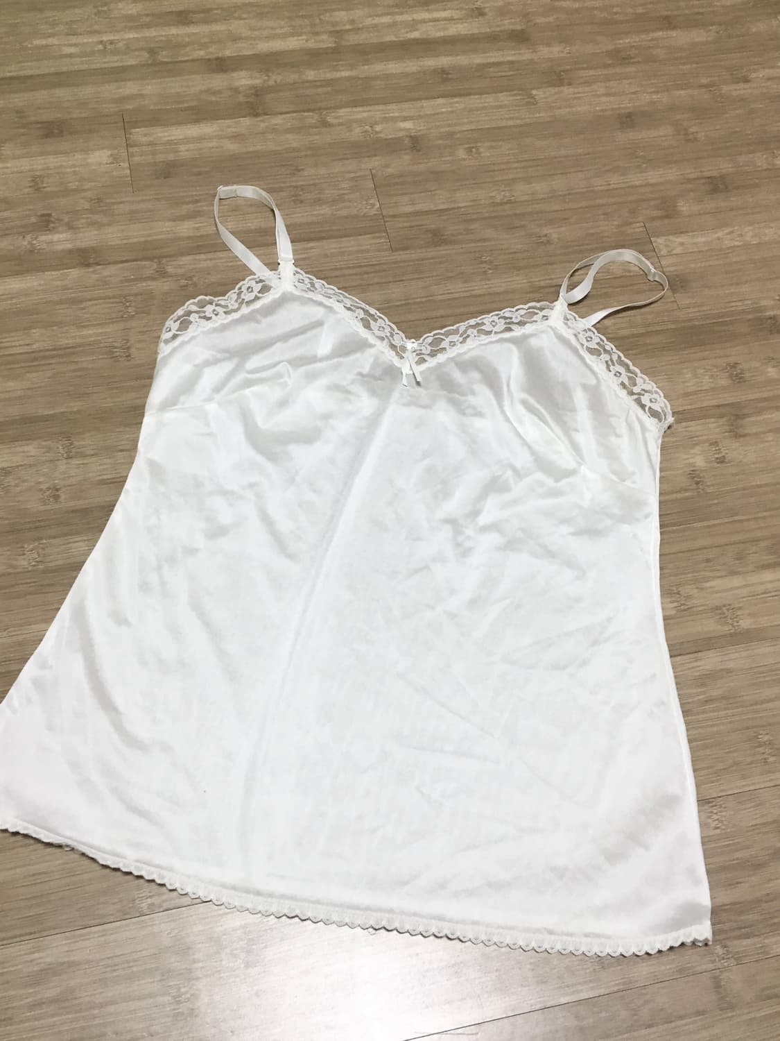 일본빈티지 화이트 슬리브리스 모리걸 페어리그런지 상품이미지1