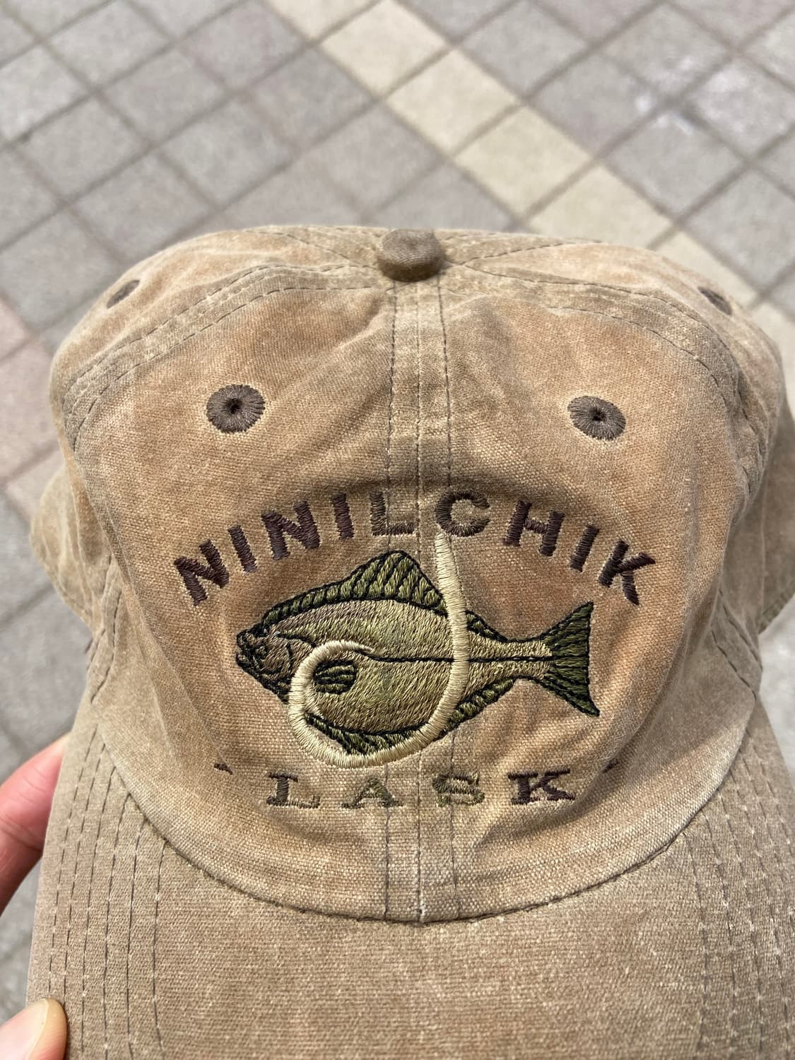 NINILCHIK 빈티지 모자 볼캡 상품이미지3