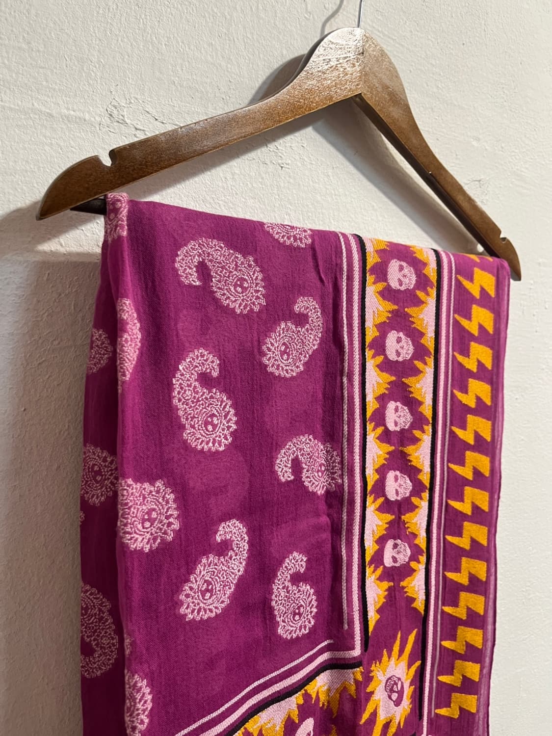 쟈딕앤볼테르 패턴 코튼 블렌드 스카프 상품이미지3