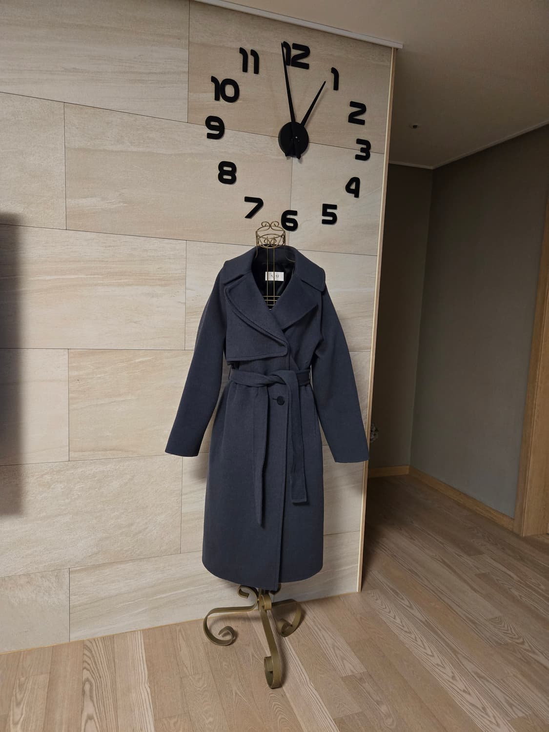 [55] SJSJ 에스제이에스제이 밸트 롱 코트 상품이미지2